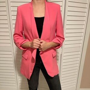 Zara pink blazer